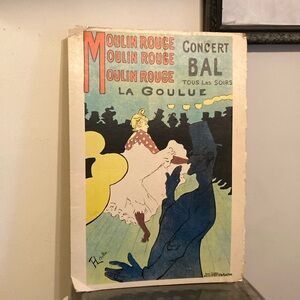 Moulin Rouge Broadway poster